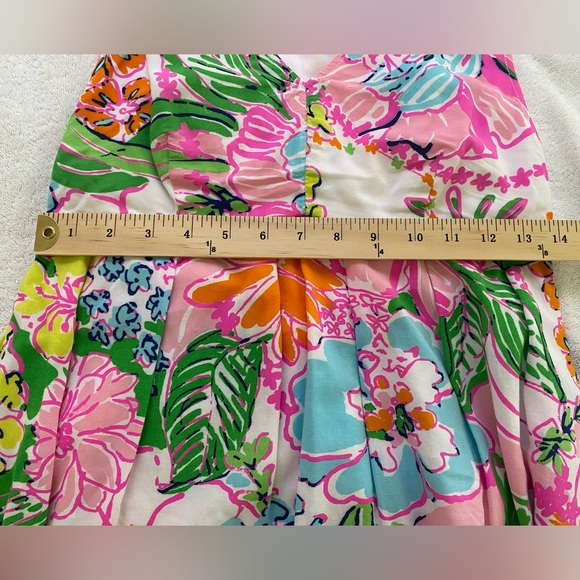 Lily Pulitzer X‎ Target Floral Sleeveless Blouse - Picture 7 of 9